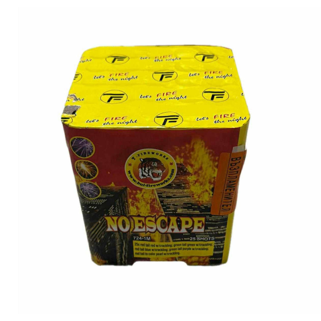 Baterie de artificii No Escape, 25 focuri