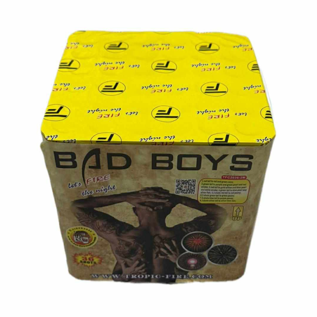 Baterie de artificii Bad Boys, 36 focuri